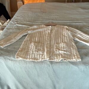 White Quilted Jacket